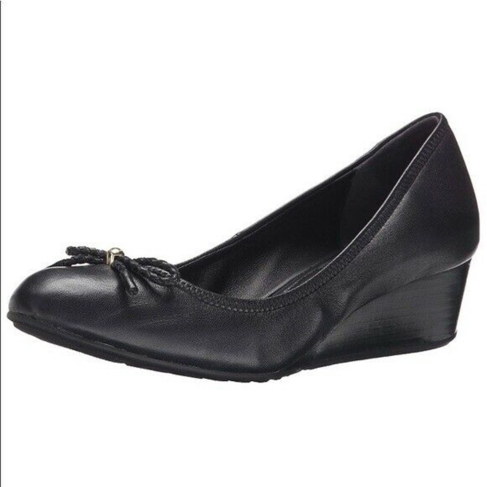 Cole Haan TALI Wedge 40 Pump Black Size 10